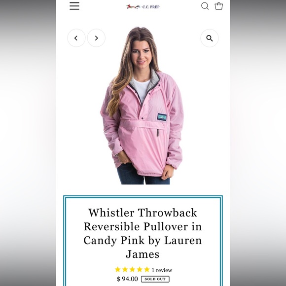 Reversible Pullover in Candy Pink by Lauren James - Picture 6 of 6